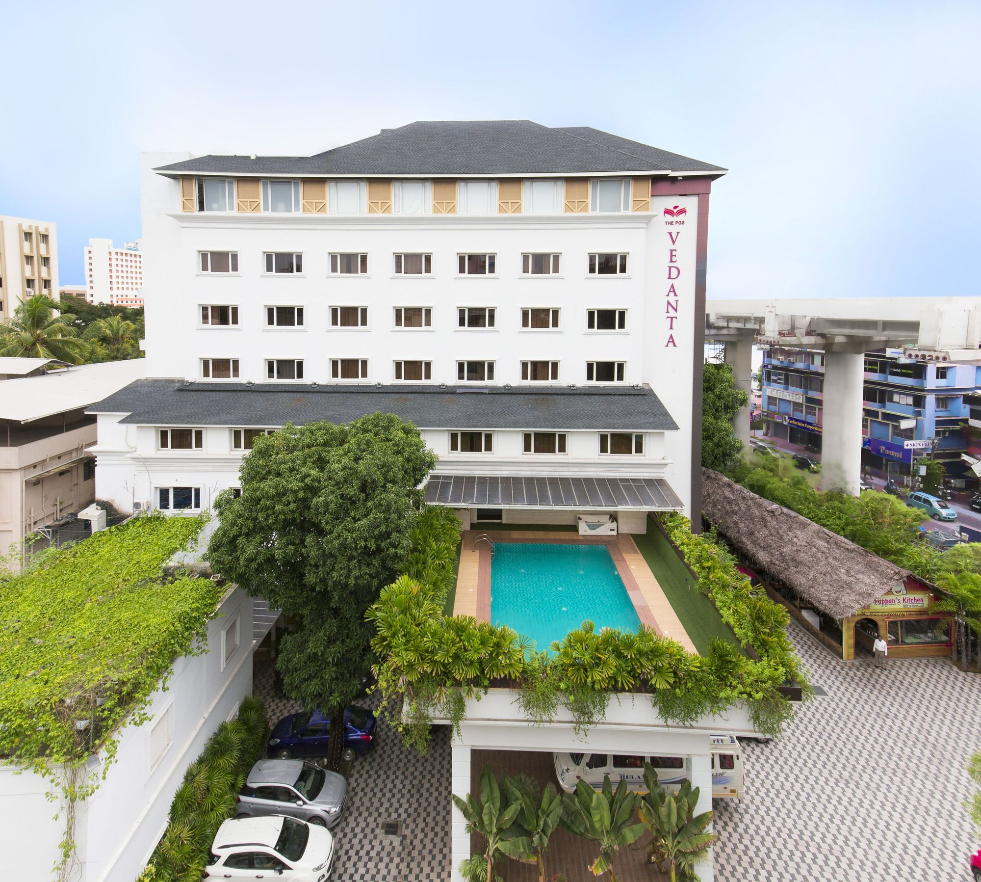 Hotel The Pgs Vedanta Kochi Exterior foto